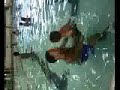 J's swimming lesson