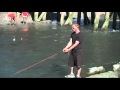 Fishing in Downtown Anchorage