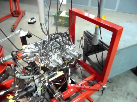 Audi 50 1.6l 16V 45er Weber Vergaser erster Motorlauf