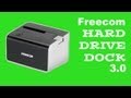 Freecom Hard Drive Dock 3.0 - YouTube