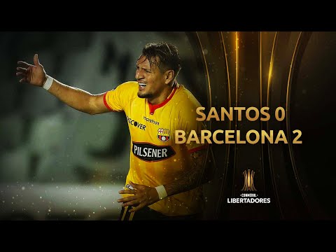 Santos vs. Barcelona [0-2] | Fecha 1 - Fase de Gru...