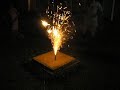 Firecracker falls on guy