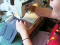 How to make a vynil zip pouch PART 3