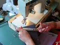 How to make a vynil zip pouch PART 3