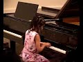 Chelsea performs Sonatina in C major by M. Clementi at 6.
