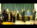 during the april 2008 reno jazz festival at university of reno, nevada, the csusb vocal jazz, au privave sing their first song, detour ahead composed by herb ellis, john frigo, lou carter and arrangment by paris rutherford.