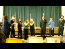 during the april 2008 reno jazz festival at university of reno, nevada, the csusb vocal jazz, au privave sing their first song, detour ahead composed by herb ellis, john frigo, lou carter and arrangment by paris rutherford.