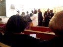 bringing in the sheeves led by: rev. johnny thompson. darnita is singing that high soprano note :~)