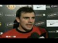 Gibson and Neville interview after Tottenham game