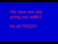 FREE Traffic to your website!!!