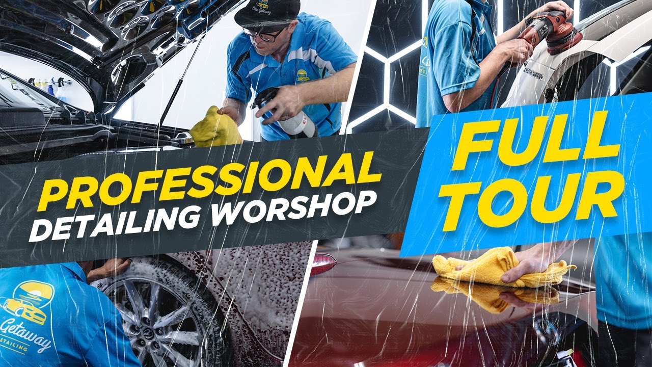 Full Tour Of Our Workshop ||  What Makes a Detailing Workshop "Professional"?
