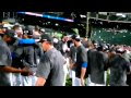 TEXAS RANGERS CLINCH 2011 AL WEST