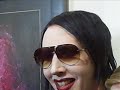 Marilyn Manson saindo da Galeria Romero Britto Marilyn Manson saindo da Galeria Romero Britto