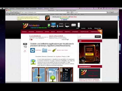 Safari 4, il browser della mela - Mac OSX Safari 4, il browser della mela - Mac OSX