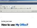 Send a message to collaborators in ThinkFree MyOffice
