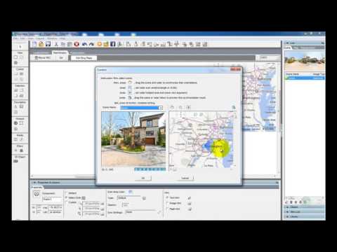Easypano Tutorial: Add Bing Map Viewer in a Virtual Tour with Tourweaver 7.98