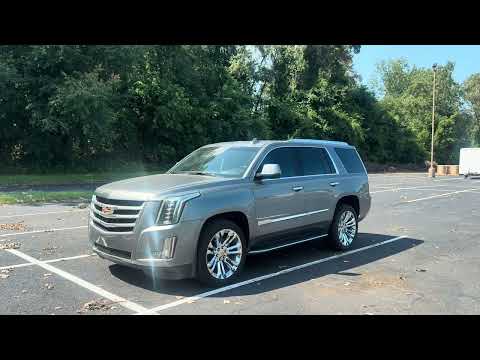 Used 2018 Gray Cadillac Luxury image 1