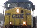 csx q415 takes a double crossover