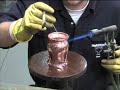 Silvertrophy.com How a Tankard is made - soldering