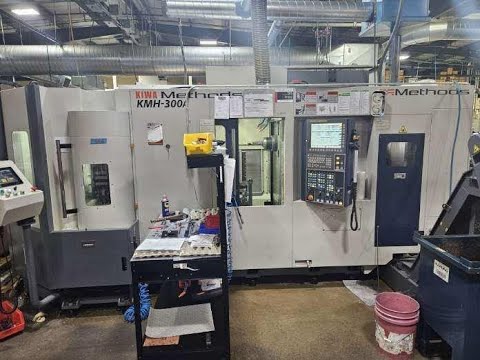2017 KIWA KMH-300A MACHINING CENTER, HORIZONTAL CNC | Prime Machinery (1)