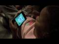 21 month old toddler girl plays Preschool Adventure game on iPhone. She been using an iPhone since she was 14 months. Look for other Toddler (Dage) iPhone adventures (Playing music and Answering phone) on YouTube.