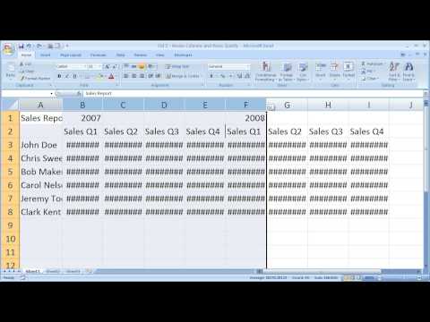 how to adjust all cells in excel