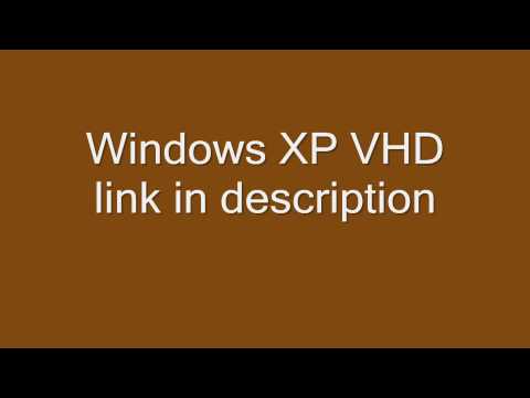 how to attach vhd in windows xp