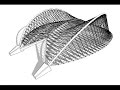 Santiago Calatrava Olympic Velodrome Roof Model in SketchUp