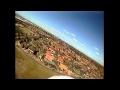 FPV Flight Using Hobby King RC Bixler Aircraft and HK 5.8Ghz Video System - FatShark Kinetics