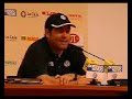 Rueda de prensa de Josip Visnjic ante el Ponteverdra