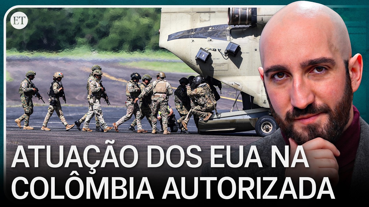 Colômbia autoriza operações militares conjuntas com EUA em combate ao crime organizado