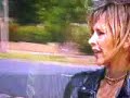 steph in leather pants