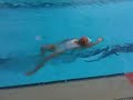 Charla's backstroke 12-11-2009