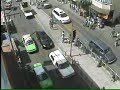Atropello captado por camara de cctv en Leon Guanajuato