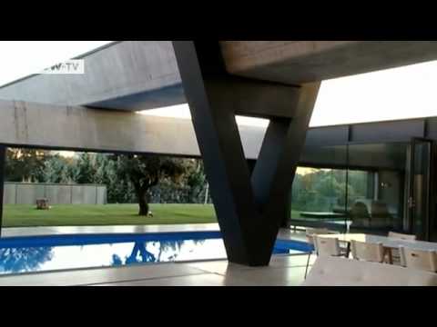 Betonhaus des spanischen Architekten Antn Garci-Abr ...