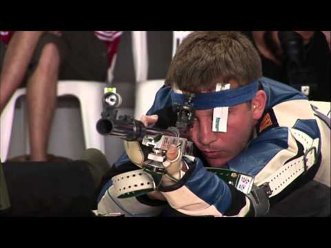 50m Men's Rifle Prone final - Granada 2013 ISSF World Cup in All Events