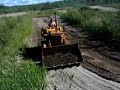 Komatsu D41S rebuilding Motocross Track