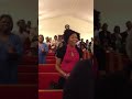 Singing in Baconton, Ga. 