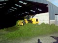 JCB BUCKRAKE MANOR FARM FIRST CUT SILAGE ST CLEARS 6 MAY 2009
