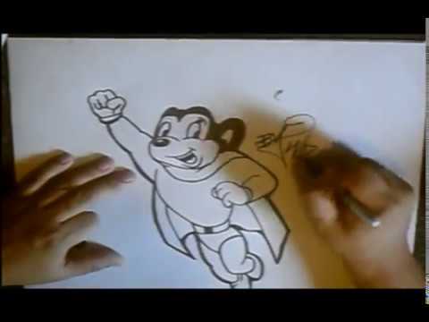 video-linktoworks-Lets Draw a Classic super character (Mighty Mouse)...