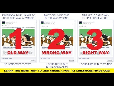 how to i share a link on facebook