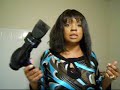 How to Straighten and Style Synthetic Wig Hair! Part 2
