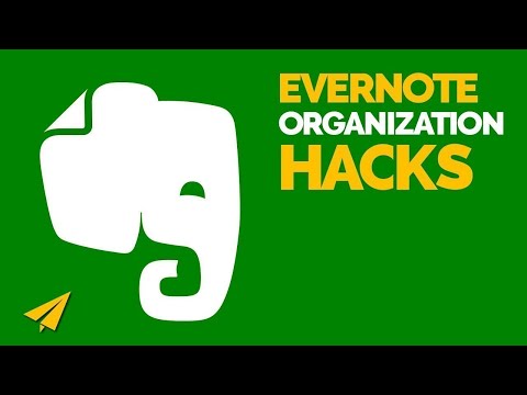 how to organize evernote