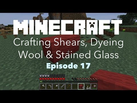 how to dye glass