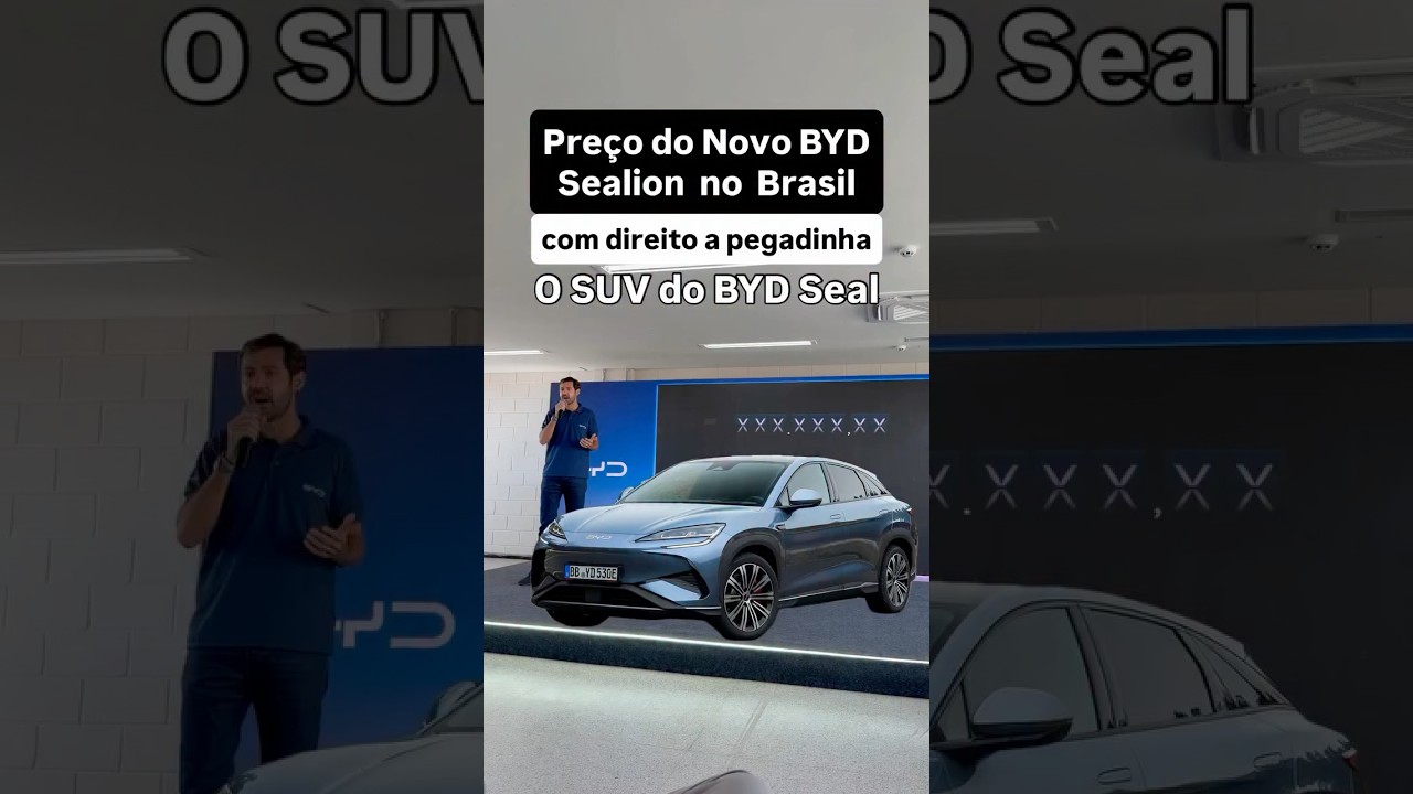 Preço de lançamento do BYD Sealion. O que achou do preço Fera?