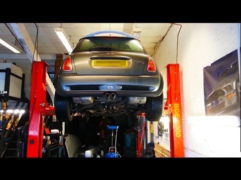 how to change oil mini cooper s