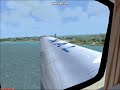 Stormy TNCM landing