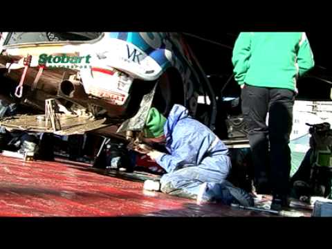 Wales Rally GB 2008 Day 2 Results and photos: Latvala in front as Loeb sits just behind, plus Chris Atkinson crash videos YouTube Preview Image