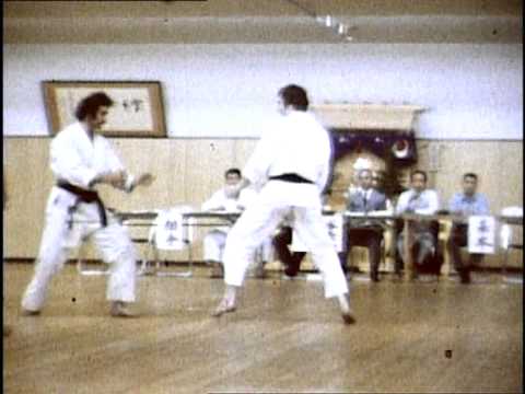 Michael Canoy (Karate Union Wien) – Prüfung 3.Dan, Tokio 1976