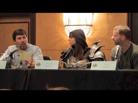 RA Salvatore - Excerpts from the Sword and Laser panel at Dragon*Con 2012 with guest R. A. Salvatore.